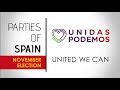 Unidas Podemos | Together We Can | Spain, Parliament Election November 2019