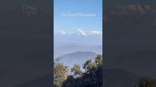 Mt. Nanda Devi Mt. Trishul Clearly Visible From Nainital