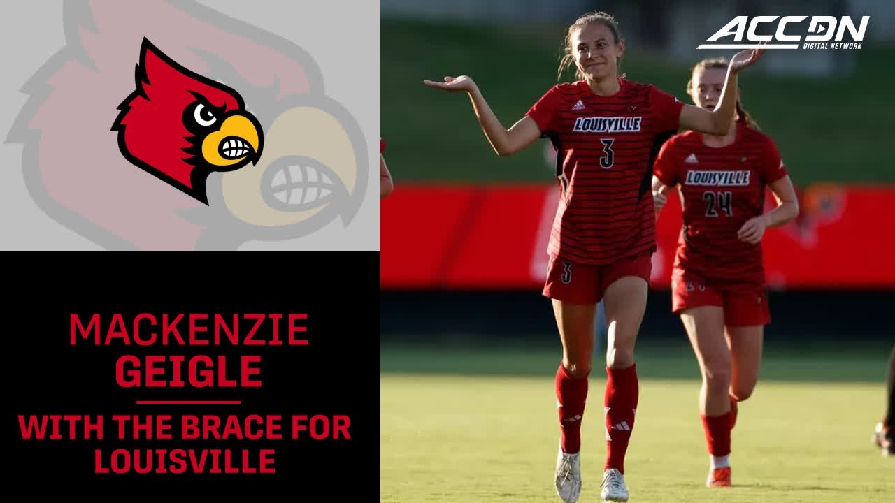 MacKenzie Geigle With The Brace For Louisville