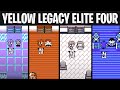 Pokemon yellow legacy elite four  champion fights