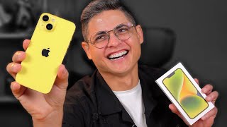 O iPhone 14 Normal AINDA VALE A PENA COMPRAR em 2024? Unboxing e Impressões