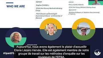Webinar EFSA Plant pest survey methodological framework - French subtitles