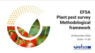 Webinar EFSA Plant pest survey methodological framework - French subtitles