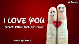 I LOVE YOU // New Love Quotes 2019 // Whatsapp status 2019