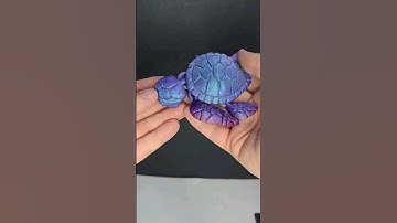 3D Printed Sea Turtle! #3d #3dprint #3dprinting #turtle #youtubeshorts #shorts #reels #viral #fyp