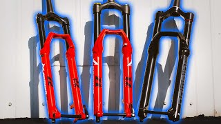 TOP 3 Budget Performance MTB Forks | Marzocchi Bomber Z2 - Bomber Z1 - RockShox Domain by The Lost Co. 40,637 views 1 year ago 7 minutes, 52 seconds