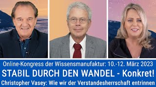 Christopher Vasey beim Online Kongress der Wissensmanufaktur