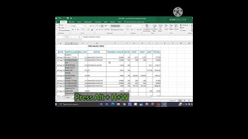 Shortcut key of Wrap Text in Ms- Excel.