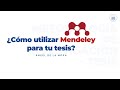 ¿Cómo utilizar Mendeley para tu tesis?