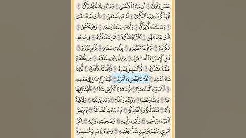 القرآن الكريم سورة عبس كاملة محمد ايوب