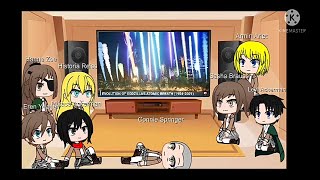 Aot react to Godzilla Evolution Atomic Breath