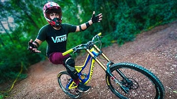 ESTOU MELHORANDO MUITO NO DOWNHILL!