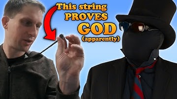 Atheism is, uh, absurd, heh heh, because, um... um...