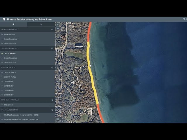 WI Shoreline Inventory & Oblique Photo Viewer