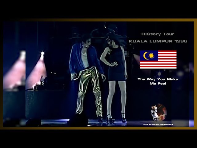 Michael Jackson - The Way You Make Me Feel - Live Kuala Lumpur 1996 - HD class=