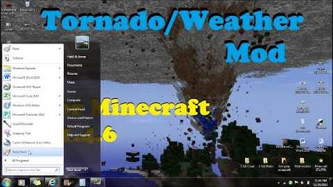 How to install  Tornado Mod 1.4.7 -Minecraft Mods-