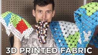 Experimenting with 3D Printed Fabric