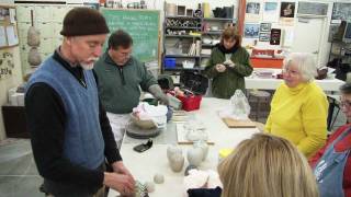 Inside the Civic Arts Ceramics Studio