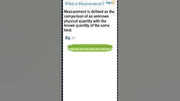 CBSE/NCERT Science  Class 6 motion And Measurement (Measurement)|#Shorts|  #BrightIQ