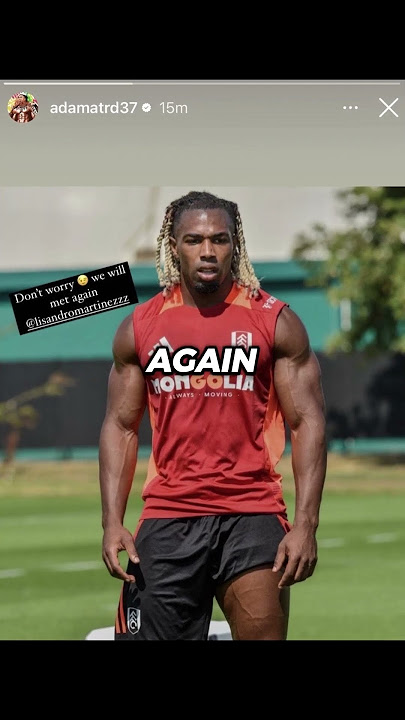LISANDRO MARTINEZ SENT ADAMA TRAORE BACK TO THE GYM AGAIN 🤣🐍 TRAORE HAS NO SHAME ☠️