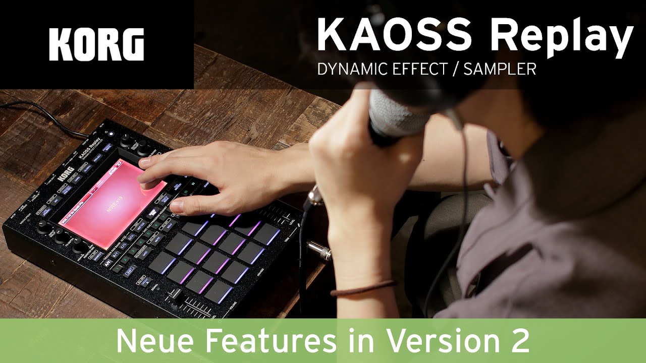 KORG KAOSS REPLAY　未使用品　サンプラー　sp404 ドラム KORG KAOSS REPLAY 未使用品 サンプラー sp404 ドラム（KORG