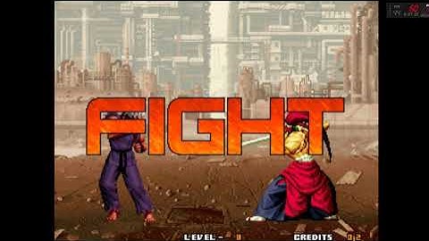 SVC CHAOS: SNK vs CAPCOM - (ARCADE) - [ SHIN AKUMA ] - LEVEL 8 - PLAYTHROUGH