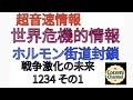 【【超音速情報】】世界危機的情報 ホルモン街道封鎖 戦争激化の未来 1234 その1