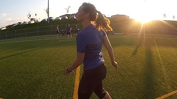 Slow Motion Pulls Ultimate Frisbee