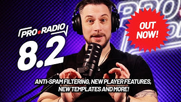 Bye-bye Spam! Pro Radio 8.2 Drops a Built-In Antispam and New Features - Start your radio today!