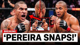 Alex Pereira EXPLODES! Wild UFC Staredown With Ciryl Gane