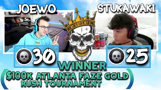 WARONE JOEWO DROPS 30 ELIMINATIONS W/ STUKAWAKI [$100K Atlanta Faze Gold Rush Tourney XM4 + AMAX]