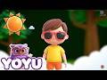 🌦️🎵 Das Beste Wetterlied für Kinder! Sonne, Regen, Schnee &amp; Wind | Yoyu Kinderlieder