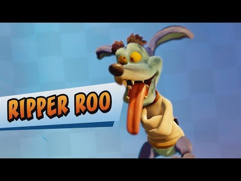 Crash Team Racing Nitro-Fueled (PS4/XO/NS) - Ripper Roo Character Showcase (Promo Video Clip)