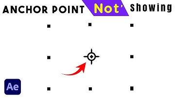 After Effects Anchor Point Not Showing? Here