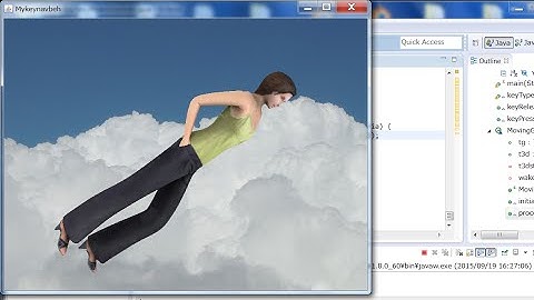 How to Fly an Archive 3D Girl Model in Java 3D (with Source Code)