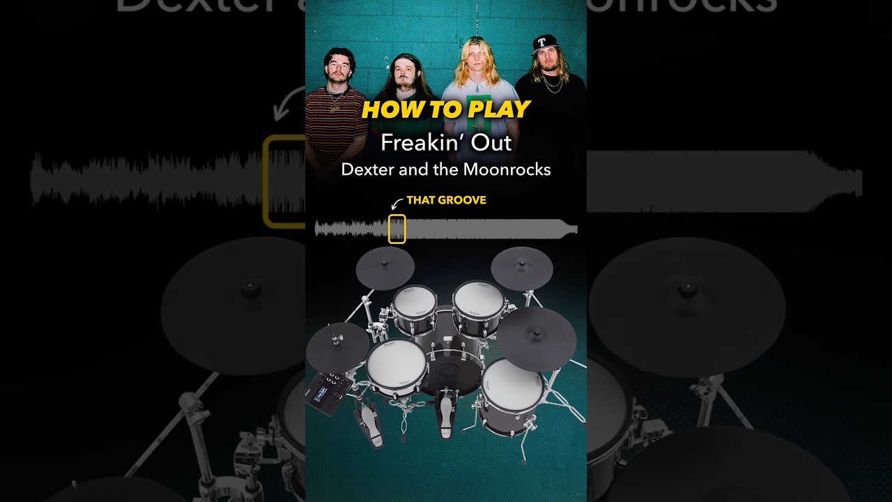 Learn How to Play “That Groove” for “Freakin’ Out” by Dexter and the Moonrocks 🥁