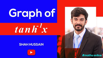 Graph of inverse hyperbolic tangent function | y=tanh^-1x | Domain | Range | Easy Method