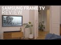 Samsung Frame 55" TV REVIEW - Most beautiful TV set? - Featuring Playstation 5