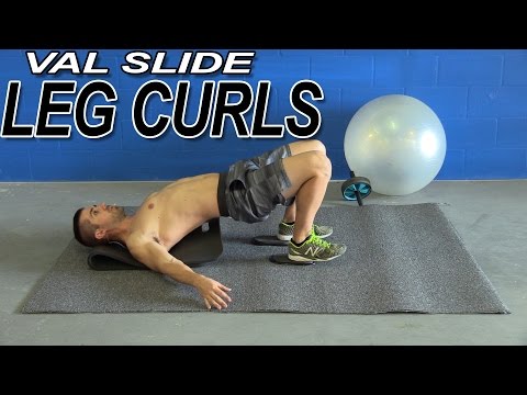 Val Slide Leg Curls for Stronger Hips & Hamstrings