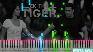 Ek tha tiger | Romantic bgm | Piano tutorial by Dheeraj Kumar screenshot 4