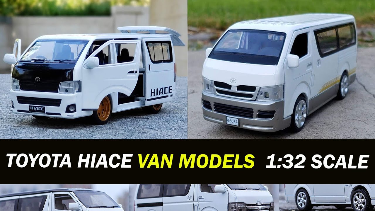 Toy Car Fun: Toyota Hiace Van 