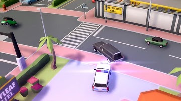 Reckless Getaway 2 - All Levels Gameplay- iOS / Android Racing Car Vs Police Escape 🚗🚓