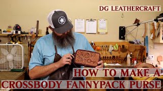 How to Make a Leather Crossbody Fannypack Purse