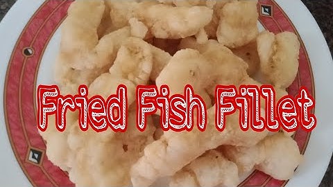 FRIED FISH FILLET/GARLIC MAYONNAISE   #Fried #Fishfillet #Sauce #GarlicMayonnaise