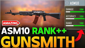 BESTE ASM 10 WAANZINNIGE BUFF GUNSMITH IN CALL OF DUTY MOBILE | ASM 10 3 SHOT RANK BUILD VOOR COD...