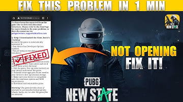 PUBG New State Not Opening Problem Fix | PUBG New State Not Opening on Rooted device