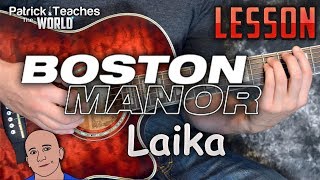 Boston Manor Laika Guitar Lesson Tutorial How to Play Chords