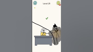 DRAW line puzzle (weegoon) level 25 Android game #puzzle #shorts