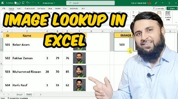 How to Create Image Lookup in Excel with Dropdown List | Excel Tutorial