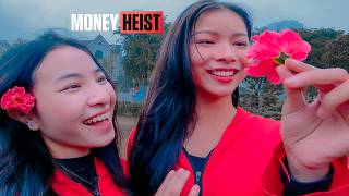 MONEY HEIST PARKOUR || ESCAPING ANGRY GIRLFRIEND 😡 (Epic Parkour POV)